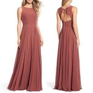 Jenny Yoo Elizabeth Gown in Cinnamon Rose size 10